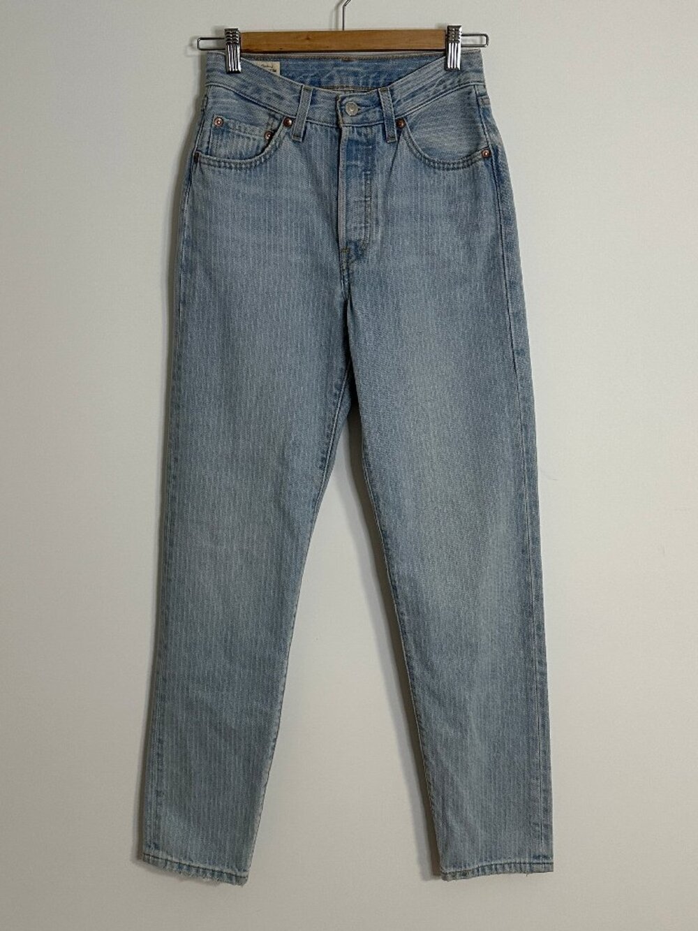 Levi's Premium 501 '81 High Rise Straight Jeans - Light Wash